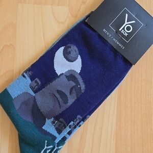 Yo socks, Stonehedge theme, size 7-12, nwt